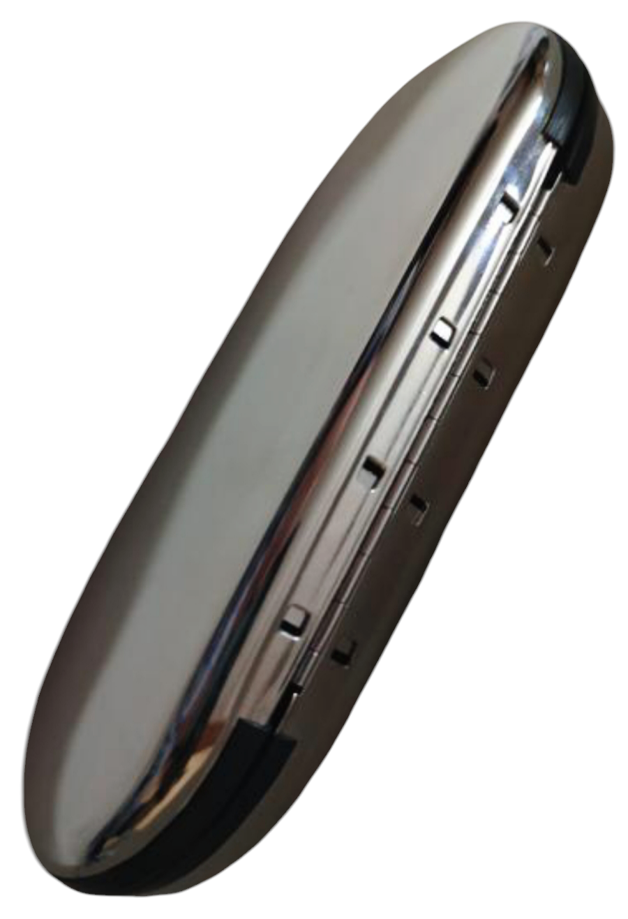Estuche Metálico para Gafas – Plata