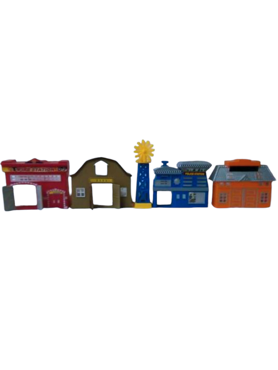 Set de 5 Casas Juguete Educativo