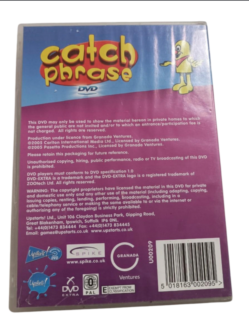 DVD Catch Phrase - Juego Interactivo
