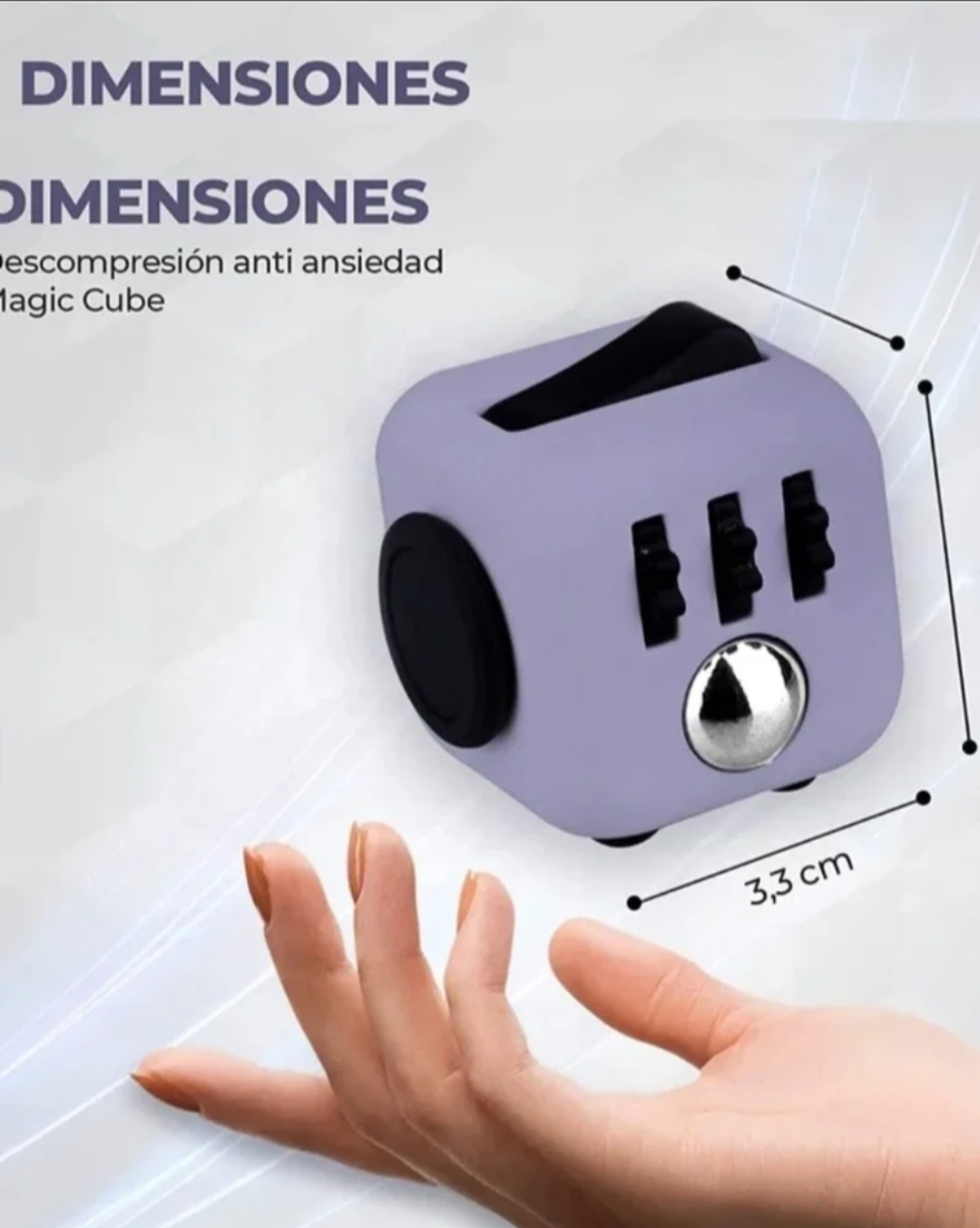 Cubo Anti Estrés Nuevo - Alivia Ansiedad