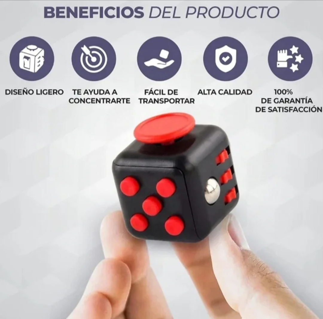 Cubo Anti Estrés Nuevo - Alivia Ansiedad