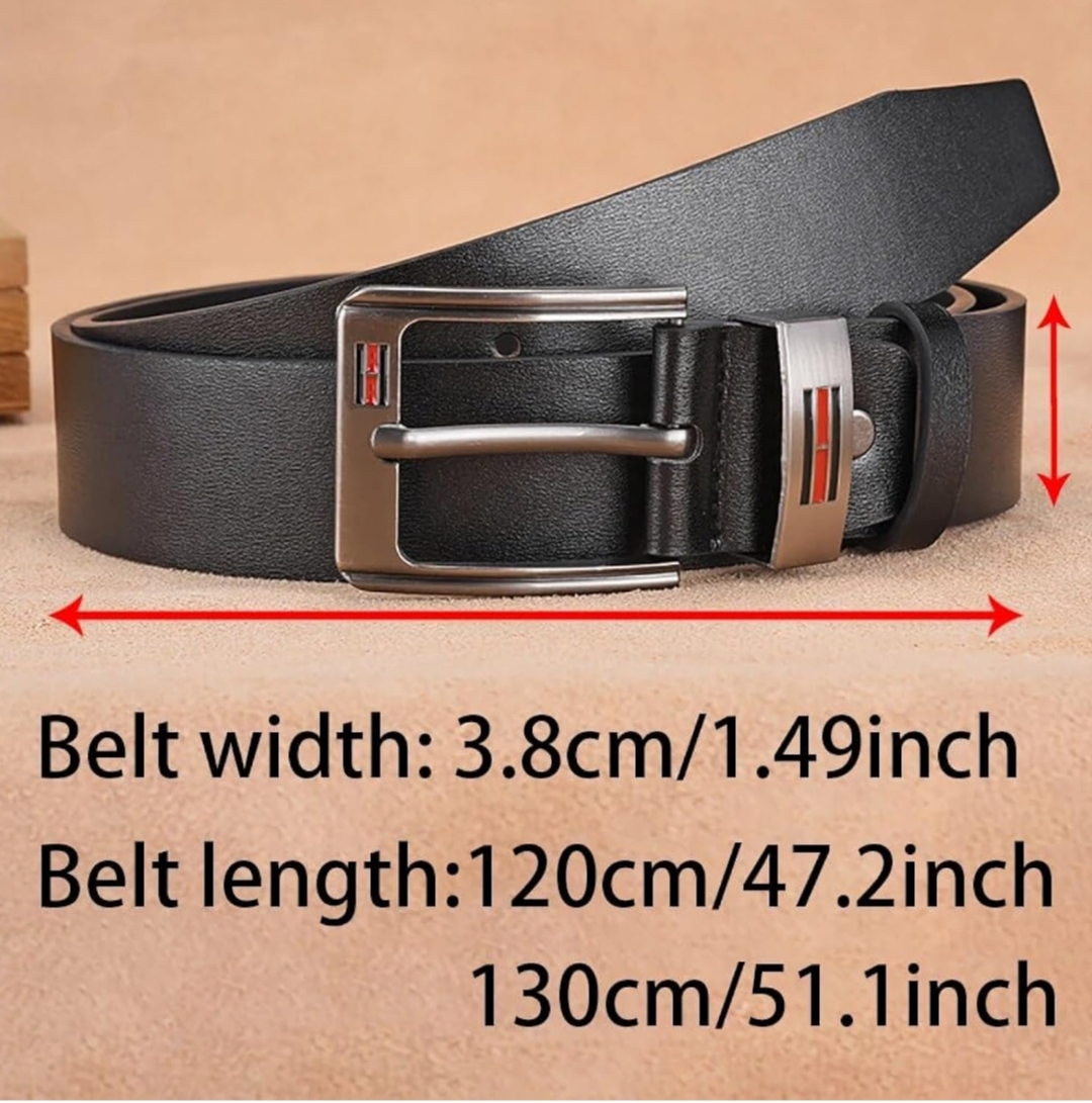 Cinturón de Piel Genuina Hombre