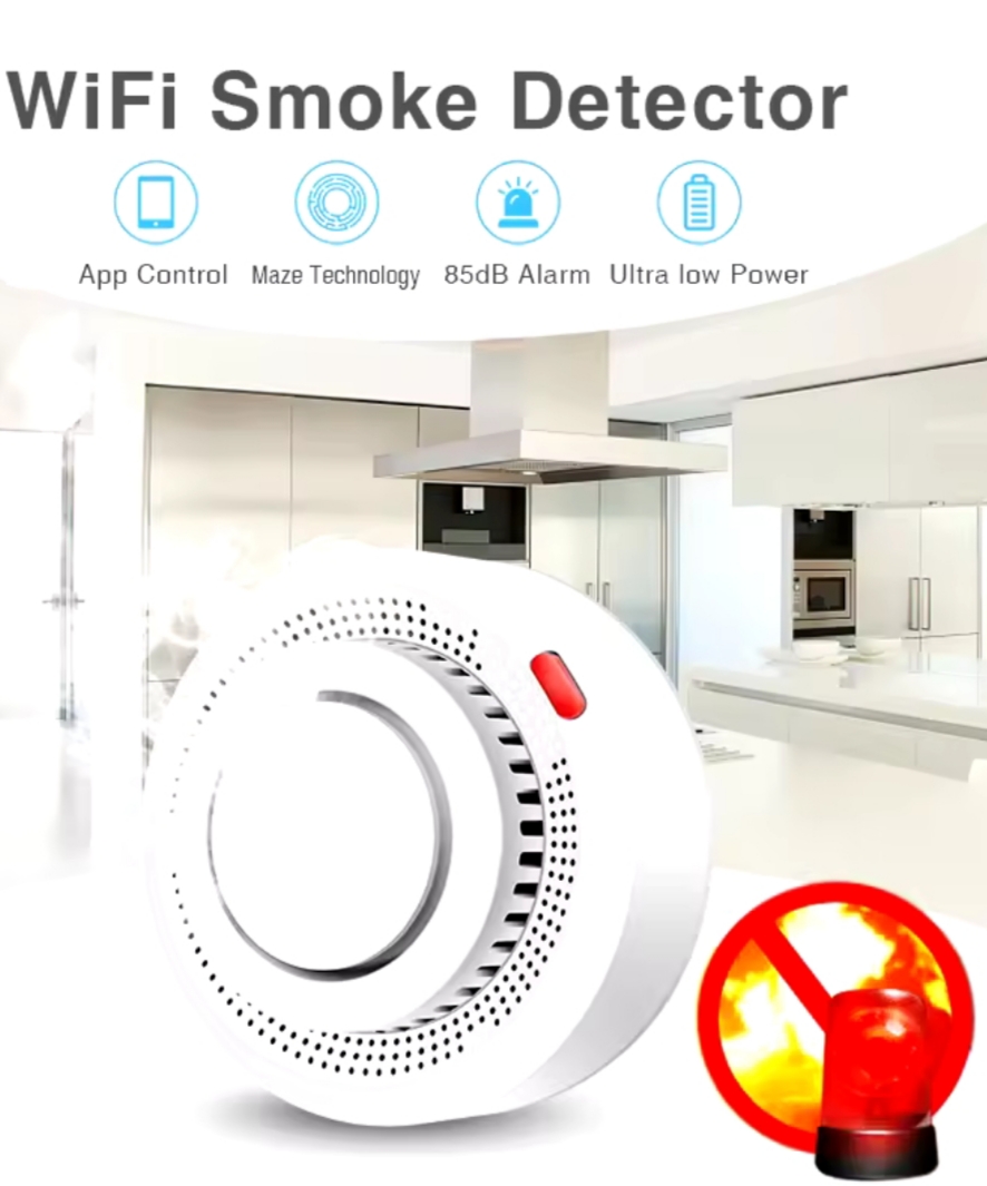 Detector de Humo WiFi Inteligente