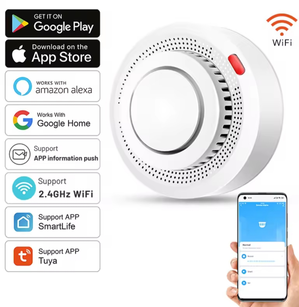 Detector de Humo WiFi Inteligente
