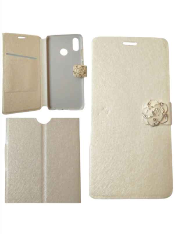 Funda Libro Huawei P20 Lite Blanco Marfil