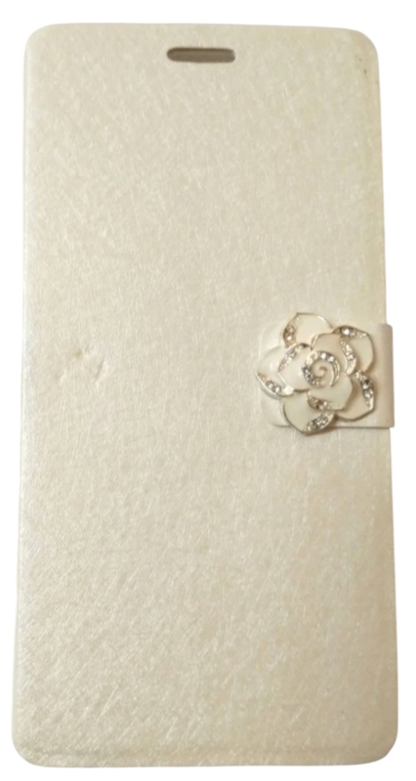 Funda Libro Huawei P20 Lite Blanco Marfil
