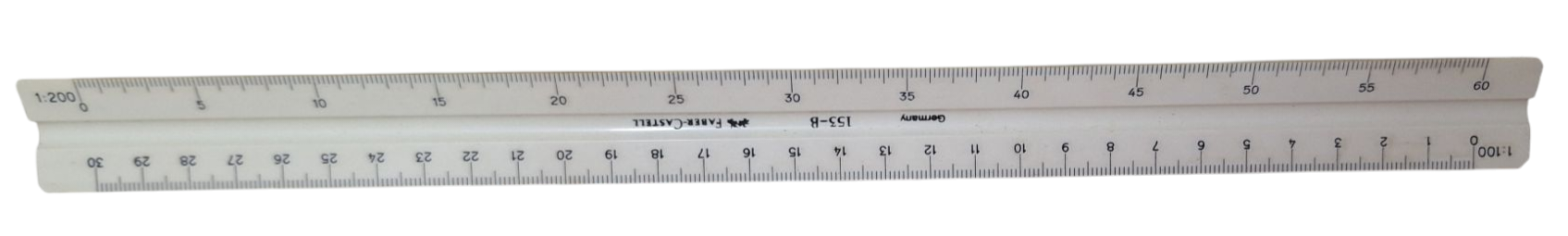 Regla de precisión Faber-Castell 153-B