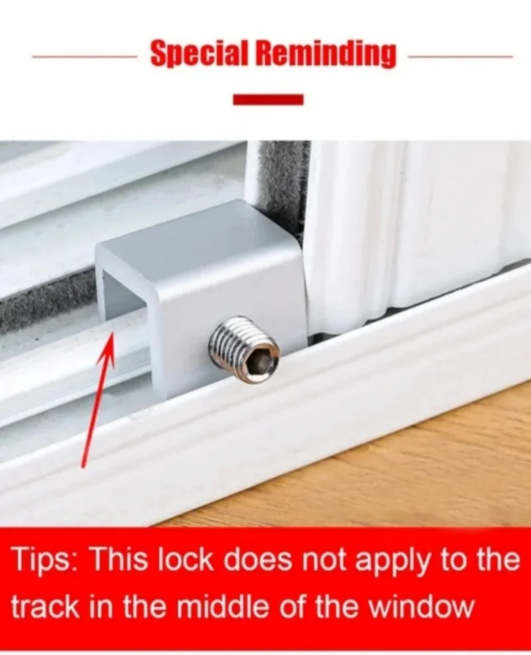 Cerradura Seguridad Ventana Llave