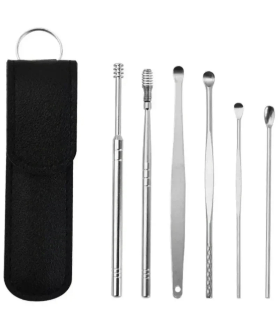 Kit 6 Piezas Limpieza Oídos