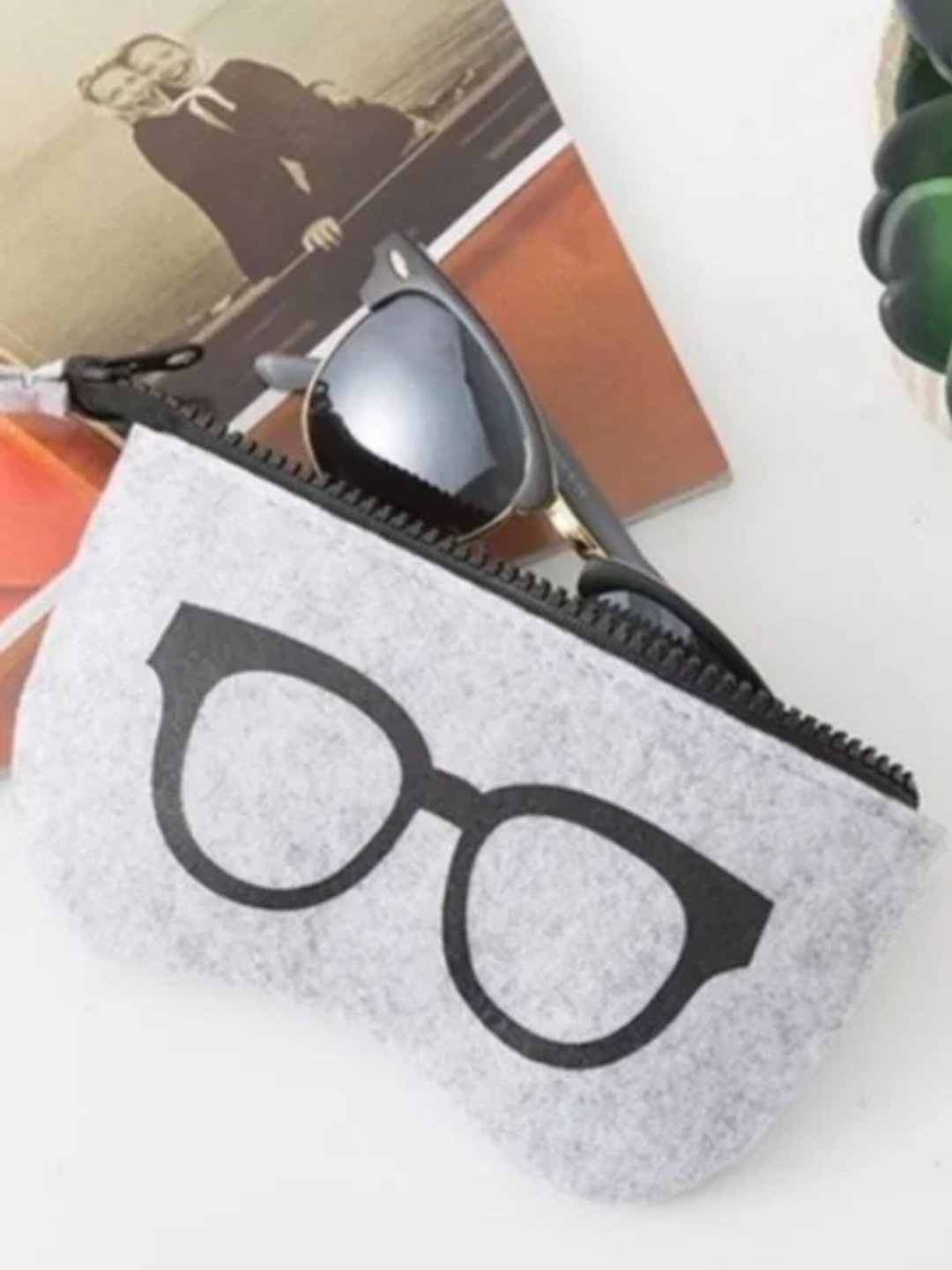 Estuche Gafas Fieltro Premium