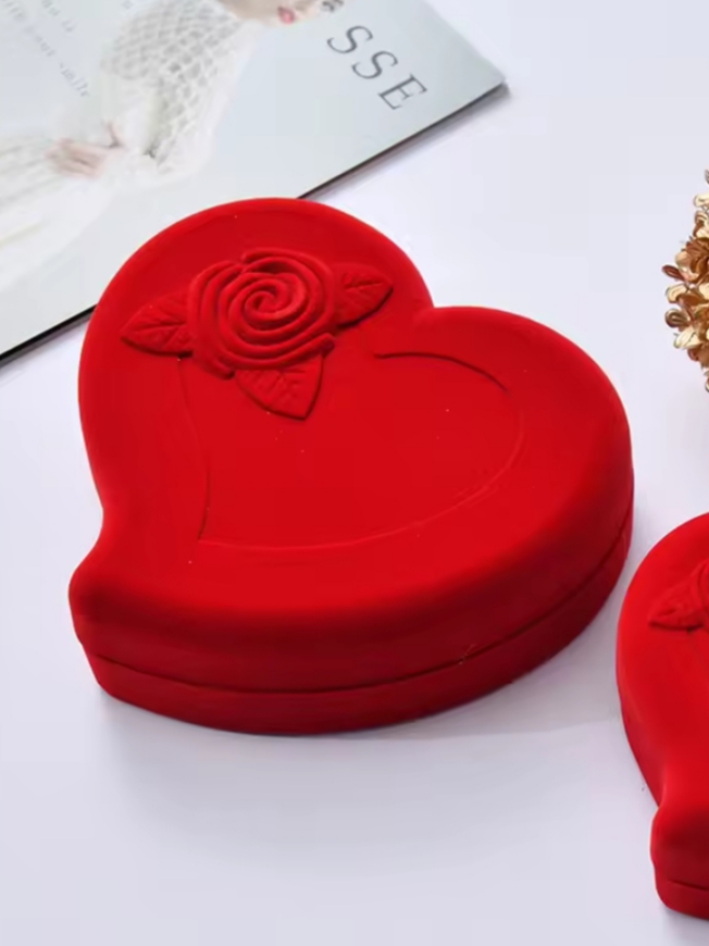 Joyero Corazón de Terciopelo