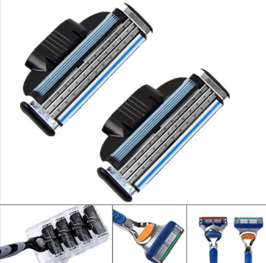 Pack 4 Cuchillas Compatibles con Gillette Fusion