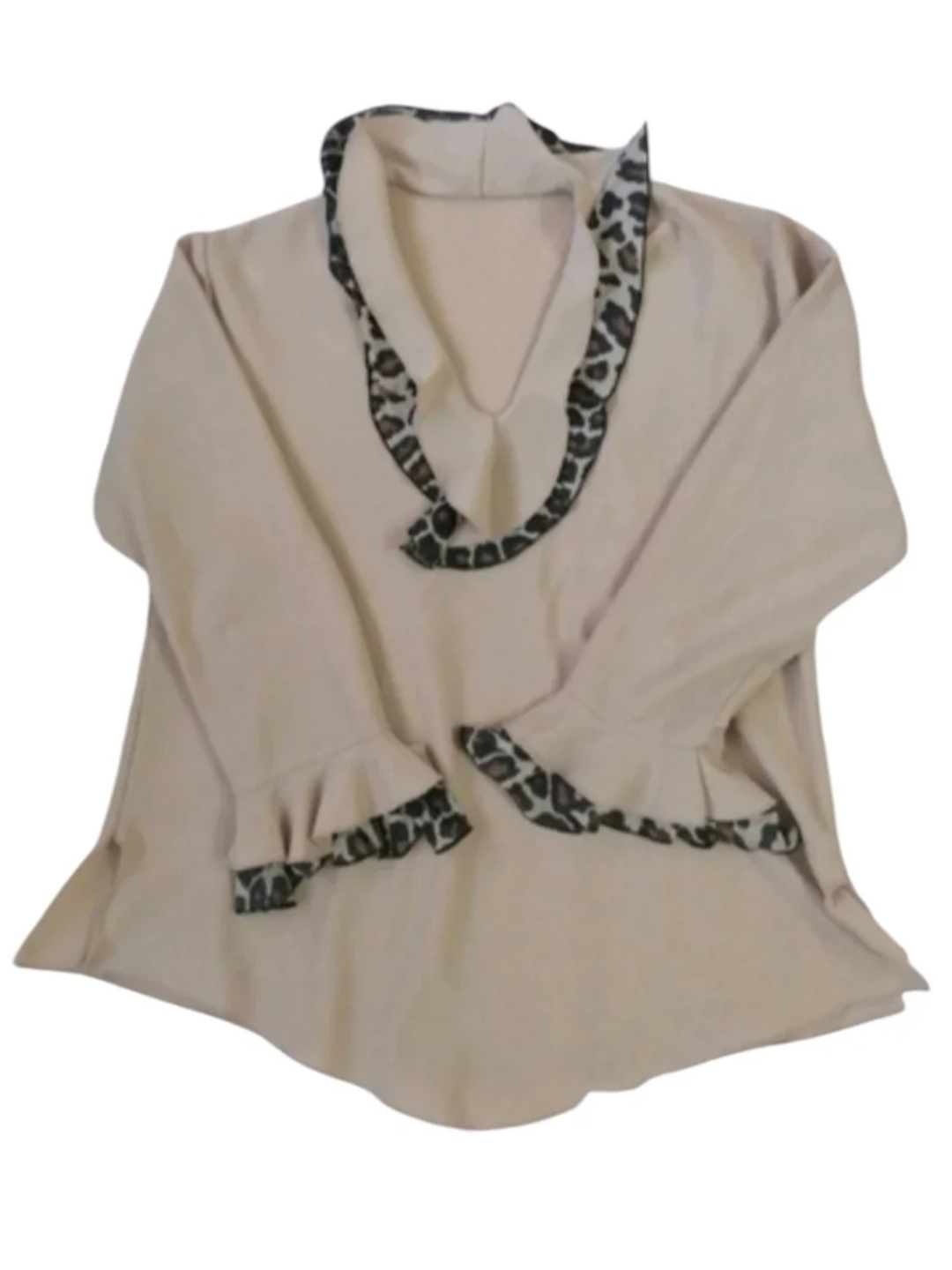 Blusa Marrón Elegancia