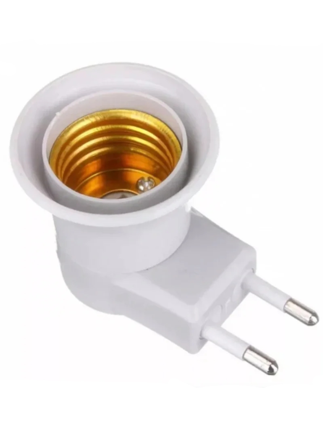 Portalámpara E27 con Interruptor