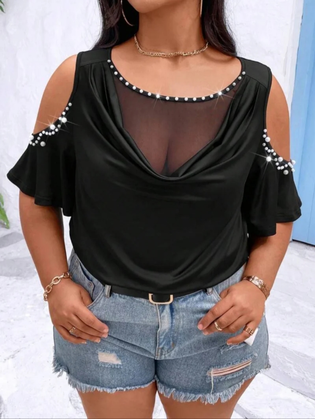 Blusa Verano 6XL 52/54 Talla Grande