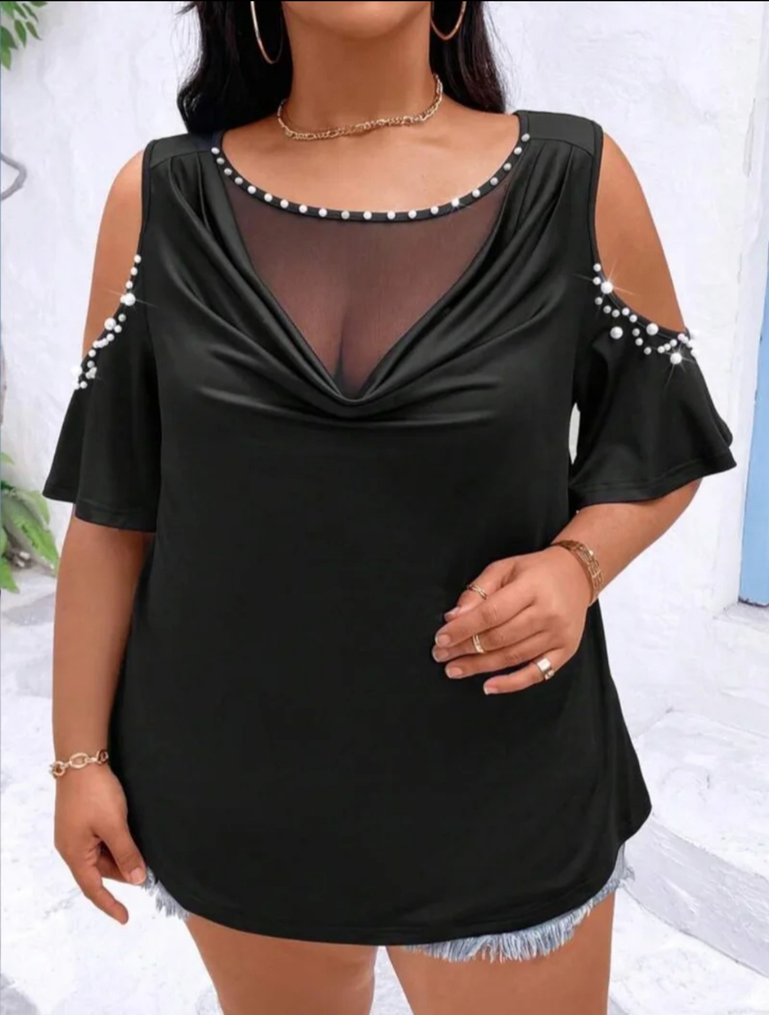 Blusa Verano 6XL 52/54 Talla Grande