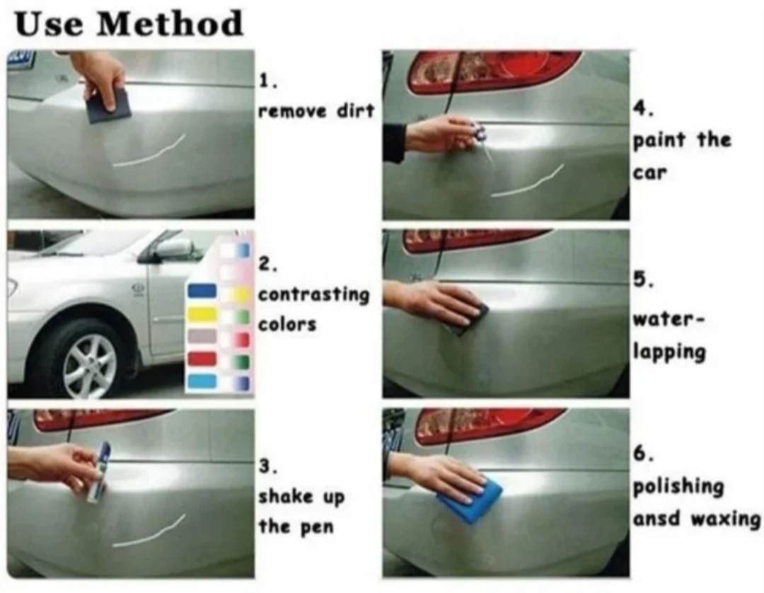 Lápiz Reparador Pintura Coche