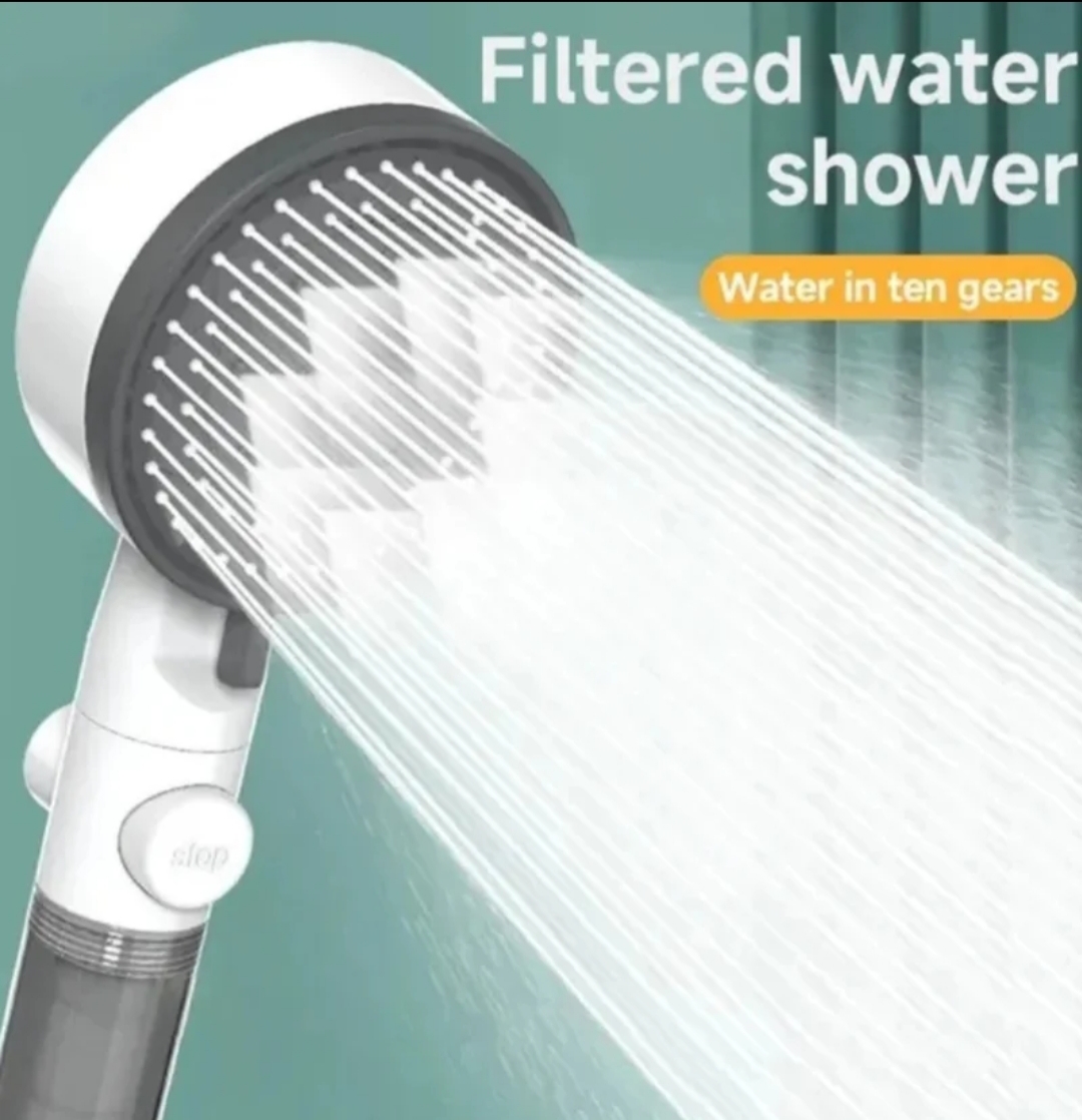 Revoluciona Tu Ducha: Cabezal Multifuncional 10 Modos con Filtro Antical