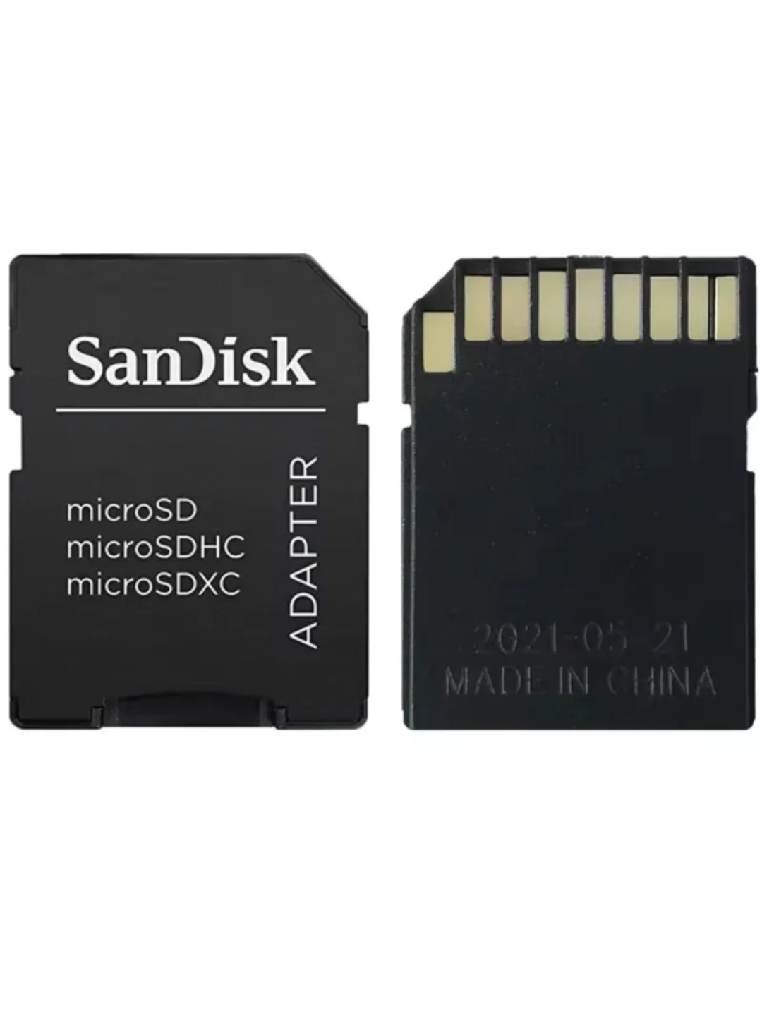 Adaptador SanDisk MicroSD a SD – Nuevo y Compatible
