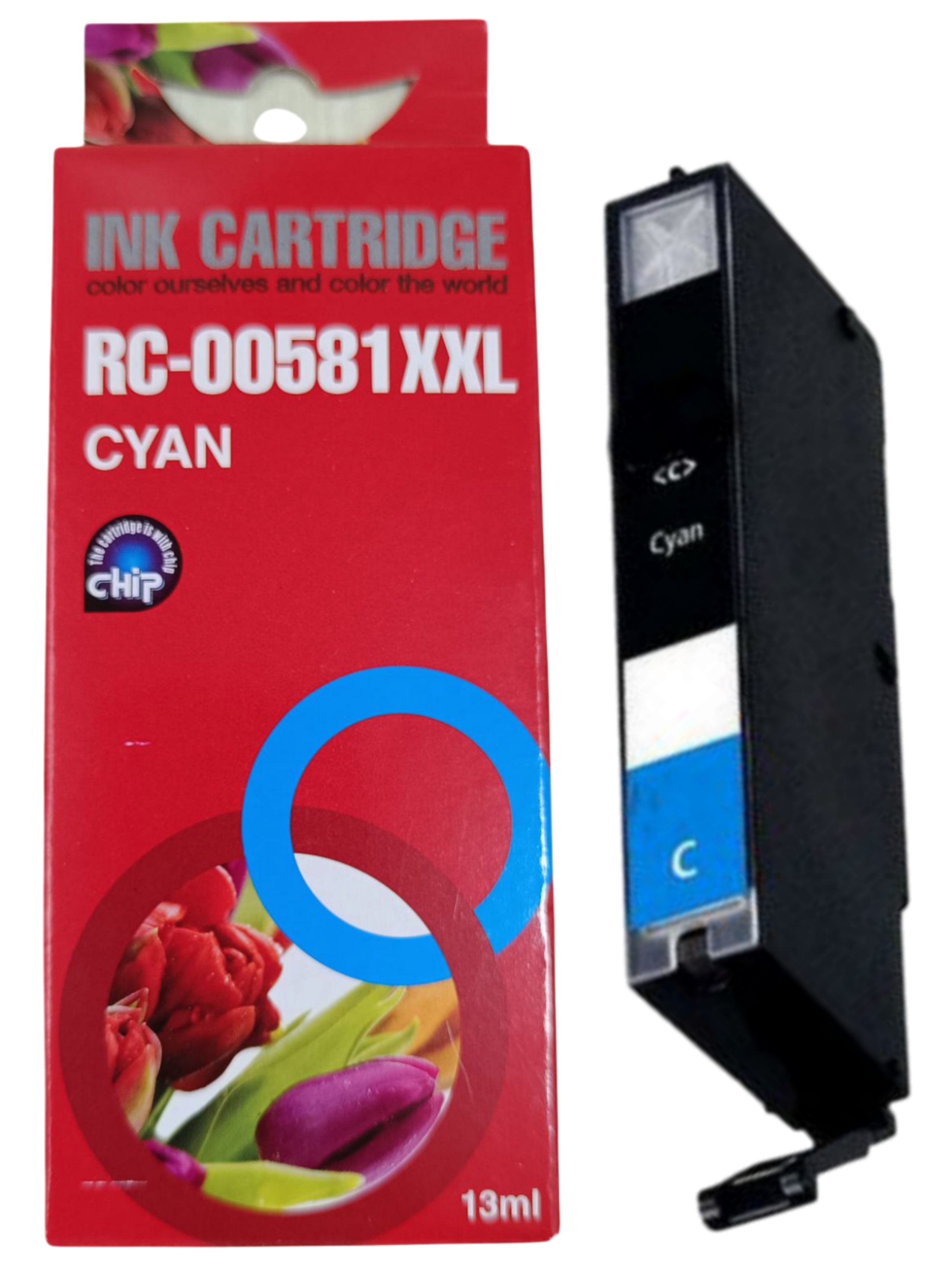 Cartucho Cian Compatible Canon PIXMA