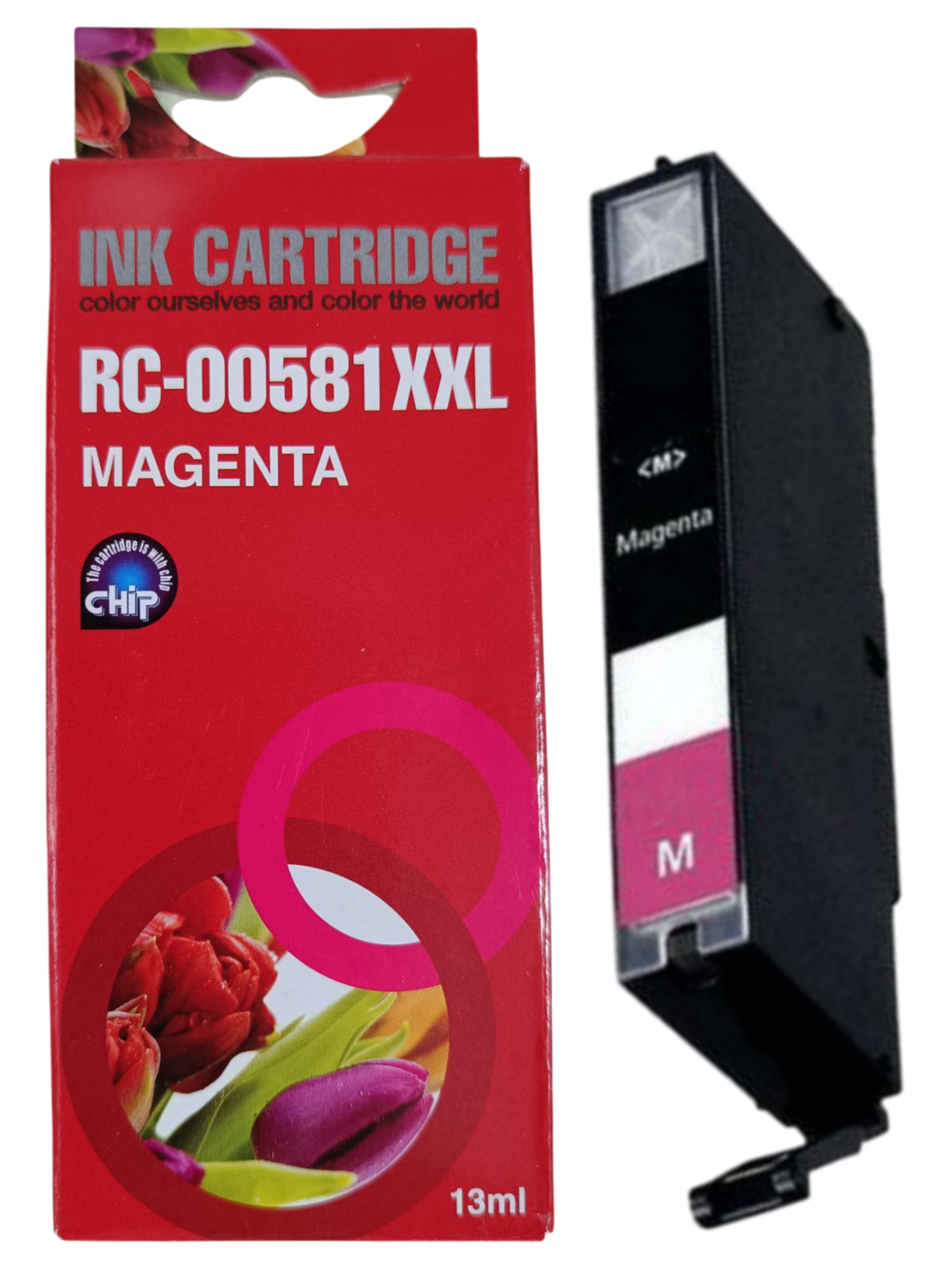 Cartucho Compat. CLI‑581 Magenta – Canon Pixma