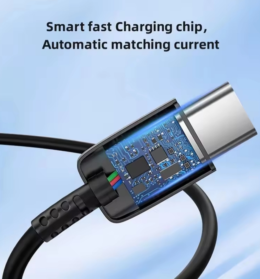 Cable USB Tipo C 45W PD Ultra Rápido