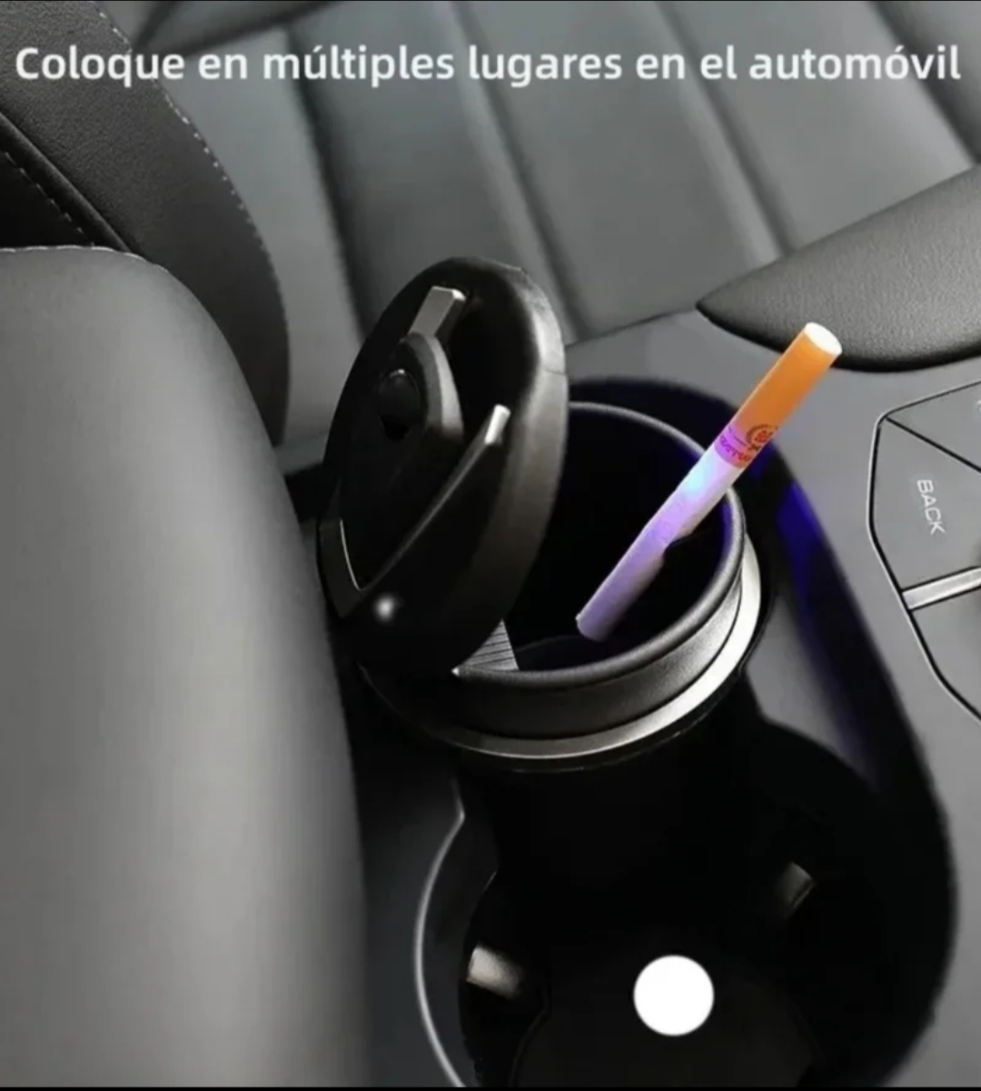 Cenicero LED & Cubo: Innovación Total