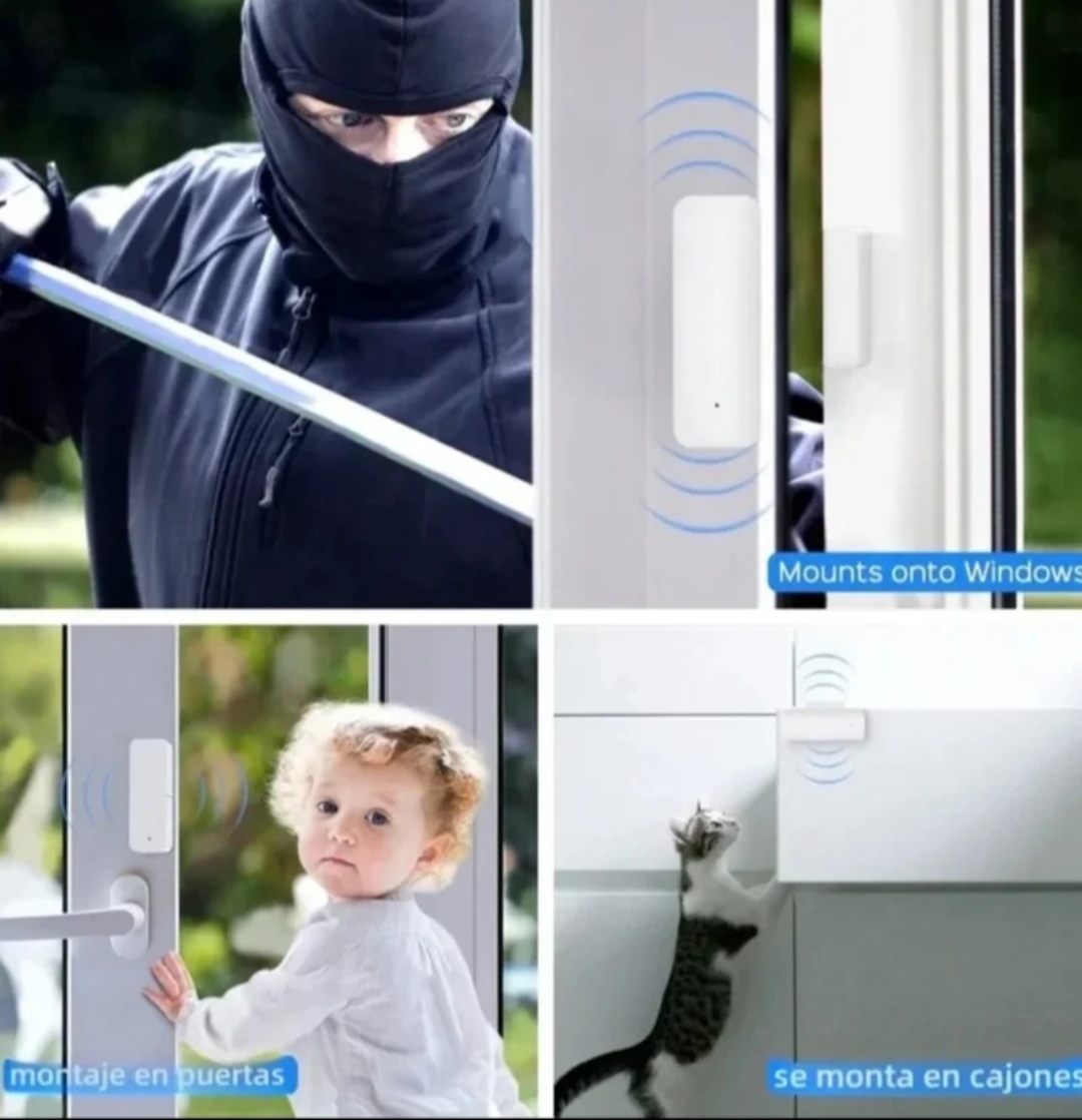 Sensor Puerta WiFi: Seguridad Inmediata