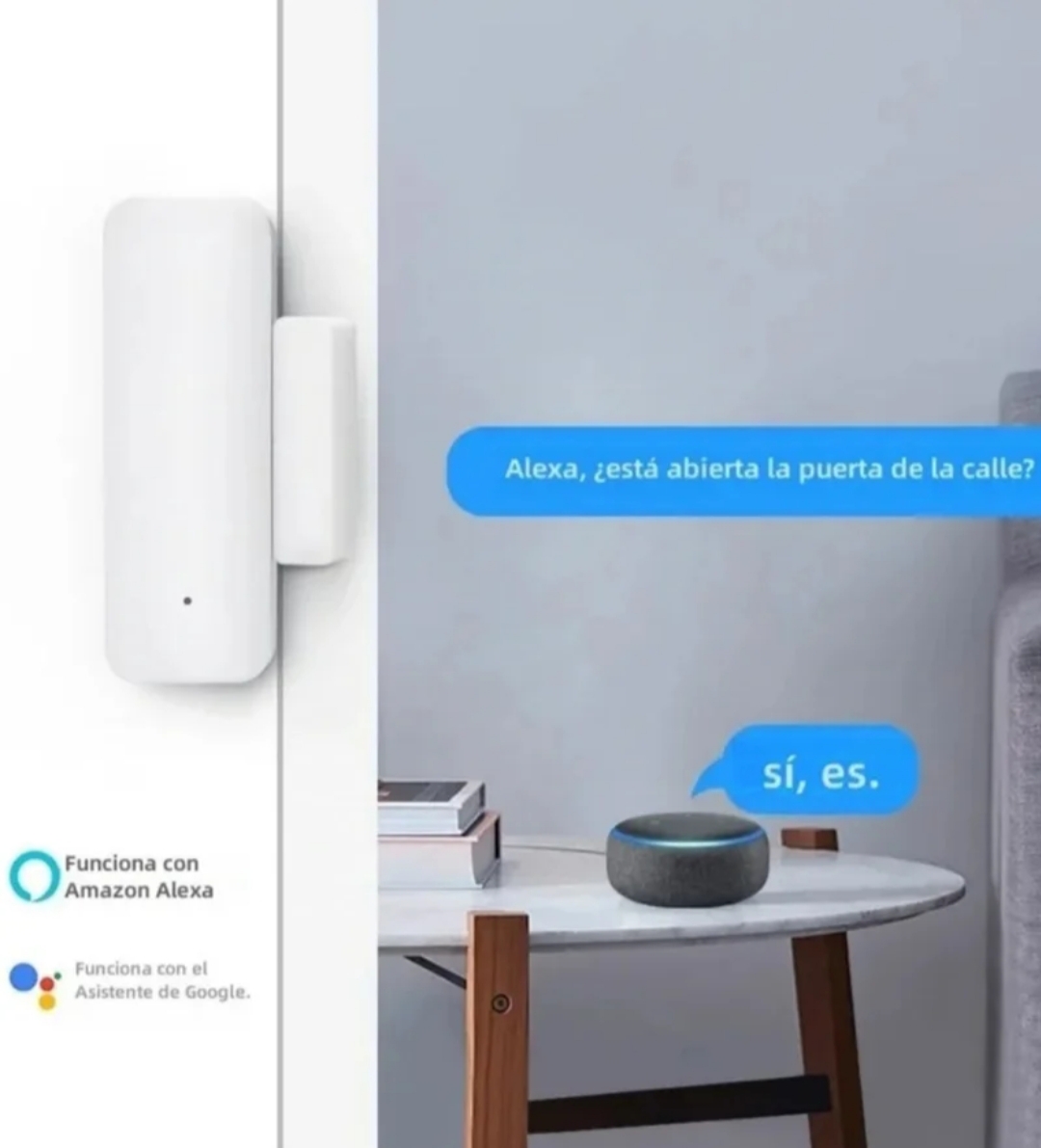 Sensor Puerta WiFi: Seguridad Inmediata