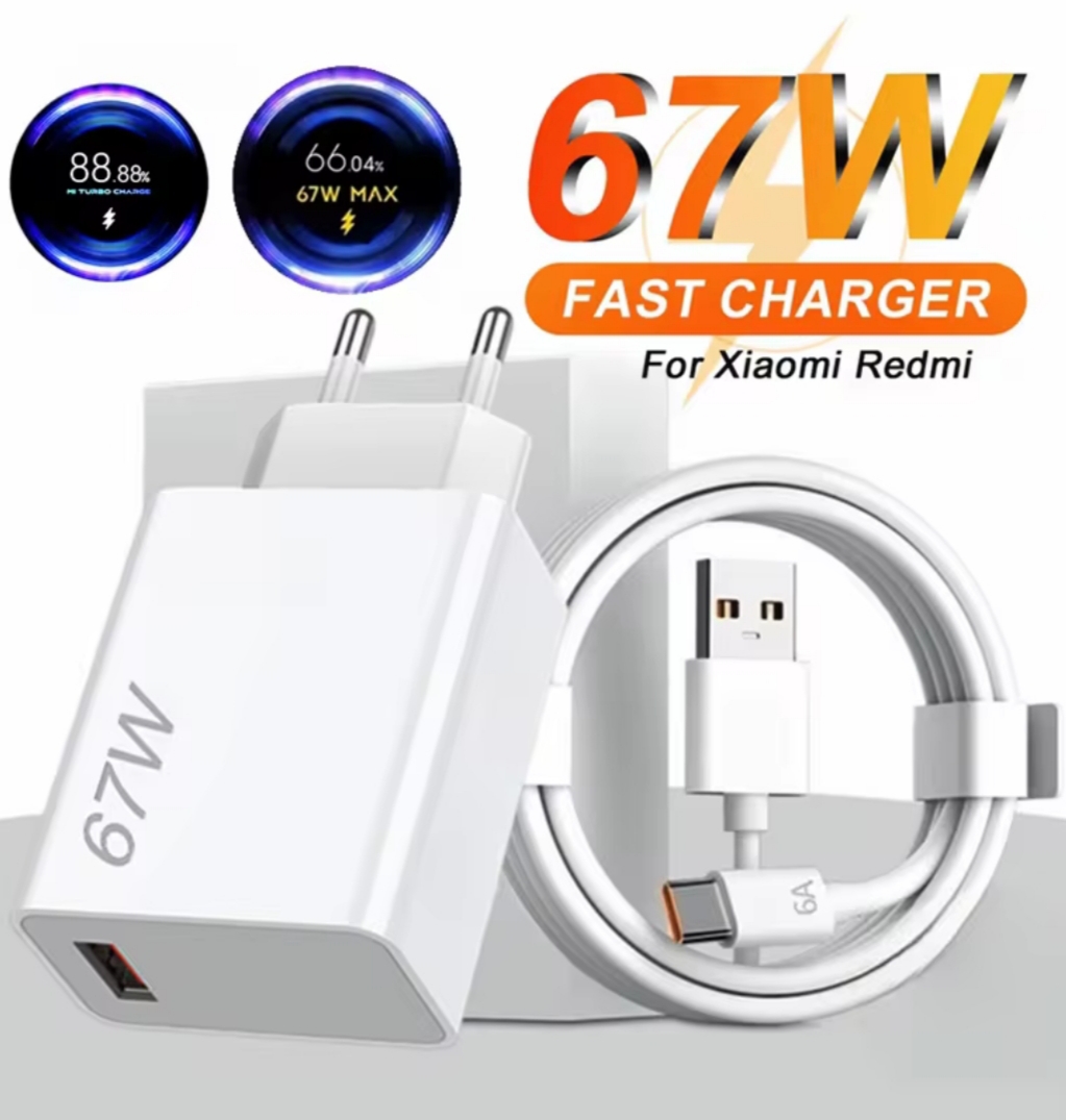 ¡Oferta Exclusiva! Cargador Xiaomi 67W c/ Cable 2m