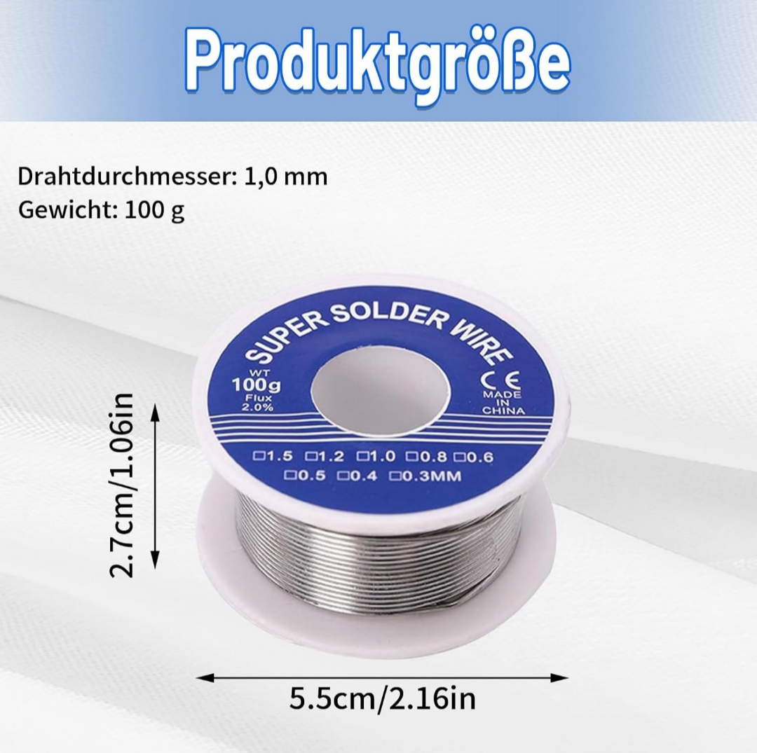 Soldadura Pro: Hilo Estaño Premium
