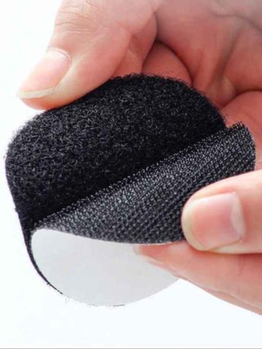 Pack 5 sujetadores Velcro autoadhesivo 60×60 mm