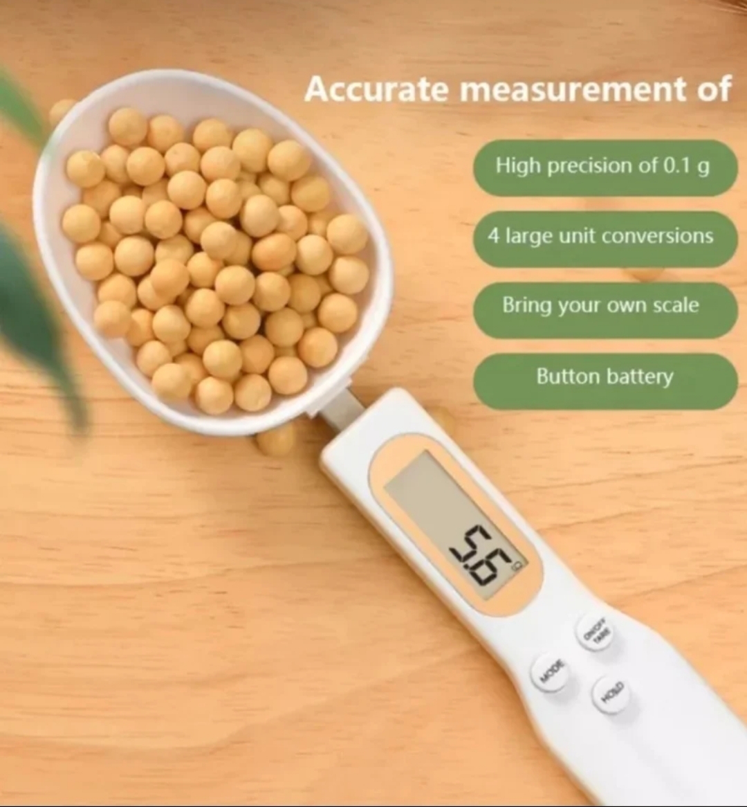 Báscula Cuchara Electrónica 500 g Precisa