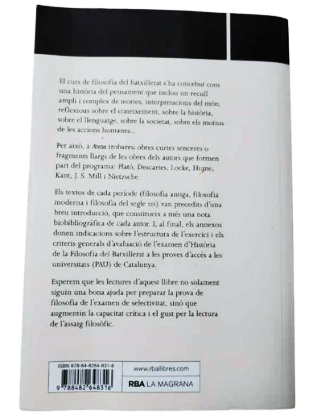 Adquiere Atena: Clave Filosofía Batxillerat