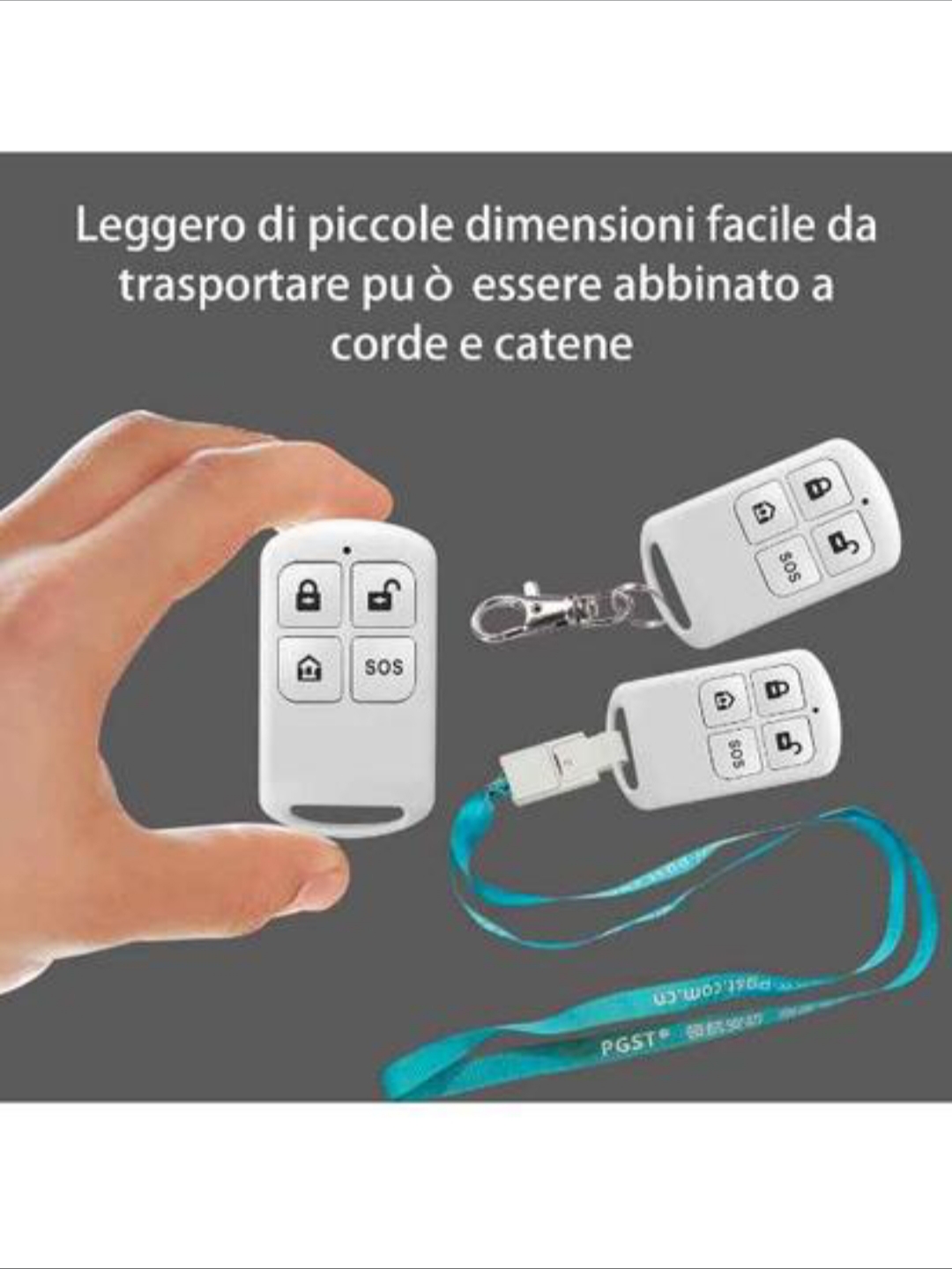 Mando Alarma PF50 433MHz – 4 Botones