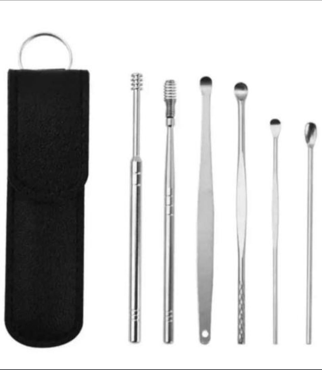 Kit 6 Piezas Limpieza Oídos Profesional