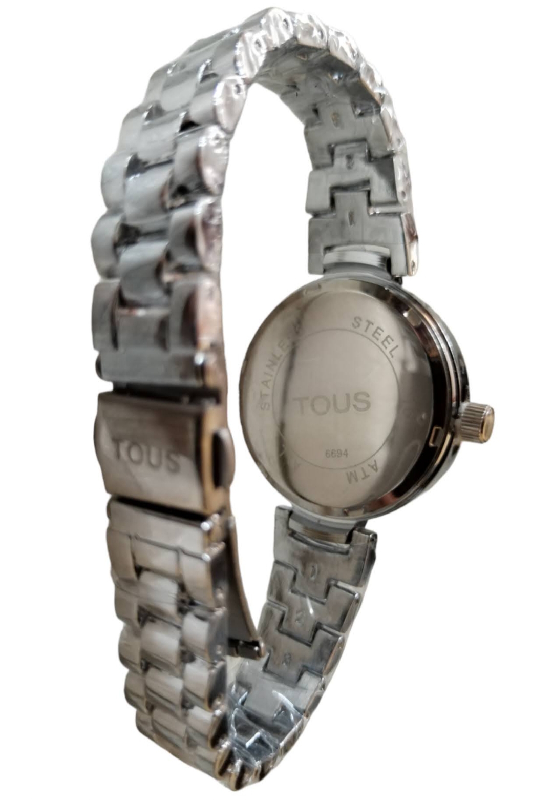 Reloj Mujer Metálico Analógico 33 mm Cierre Seguro