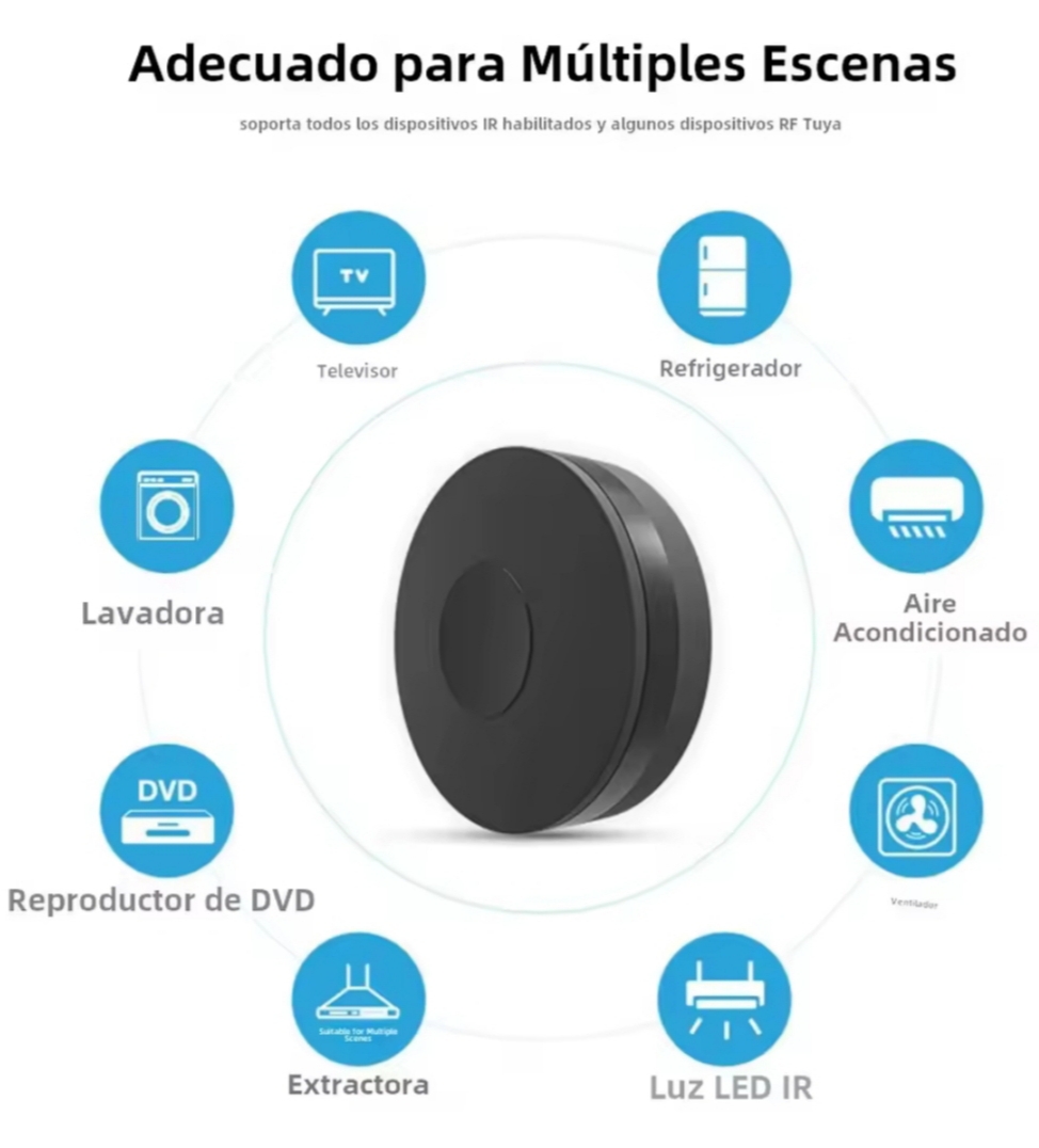 Control Remoto WiFi IR & RF Todo en Uno