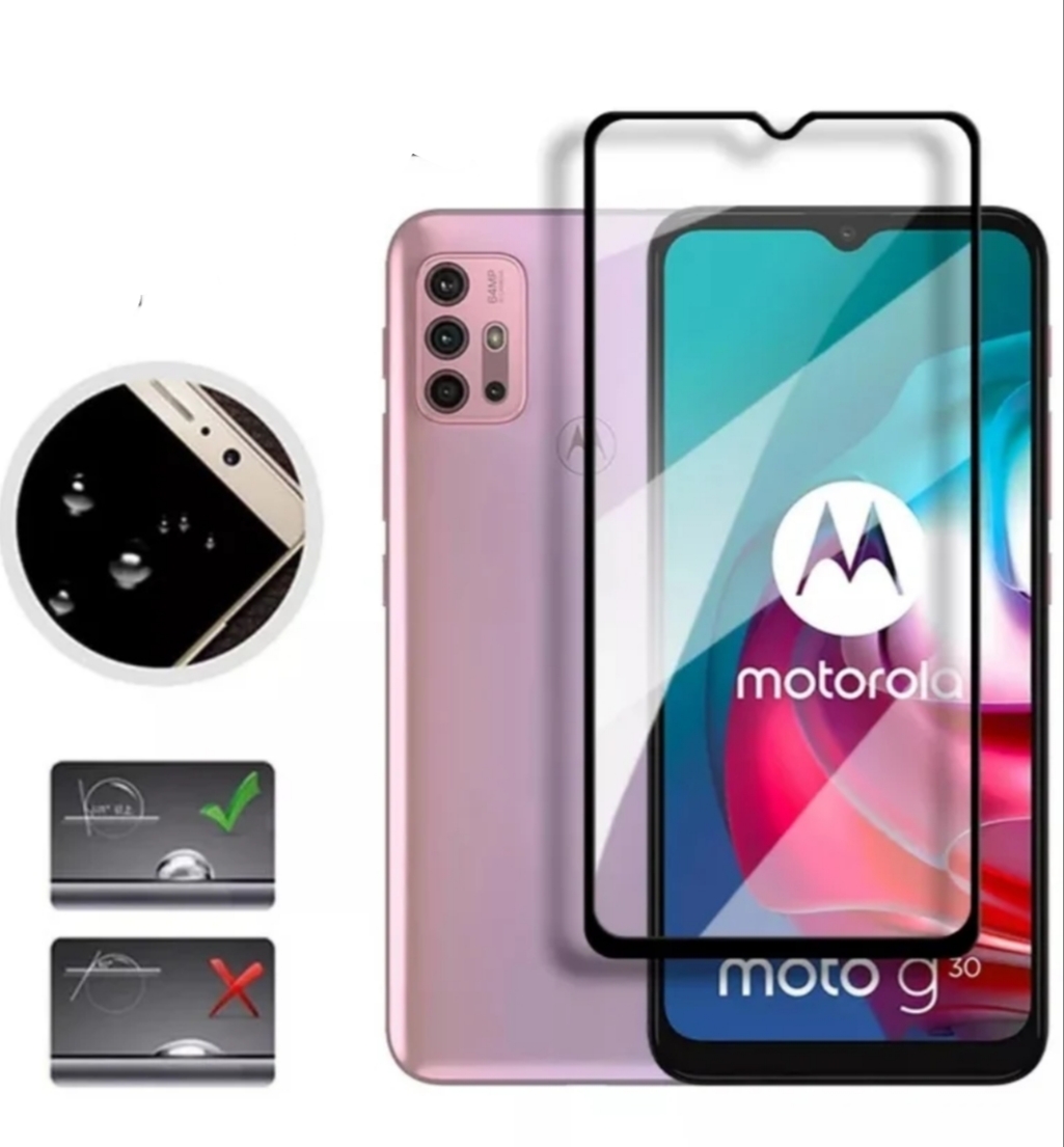 Protector Cristal 2 en 1 Moto G41 9H Ultra HD