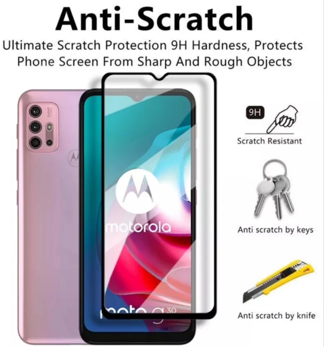 Protector Cristal 2 en 1 Moto G41 9H Ultra HD