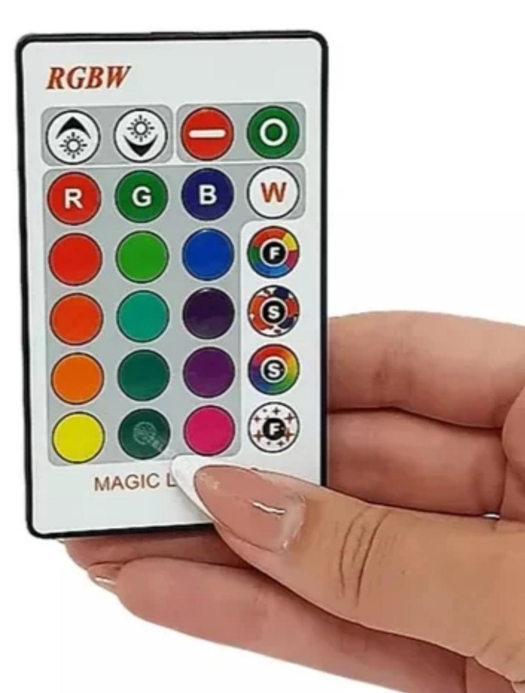 Controlador LED RGB IR 24 Botones