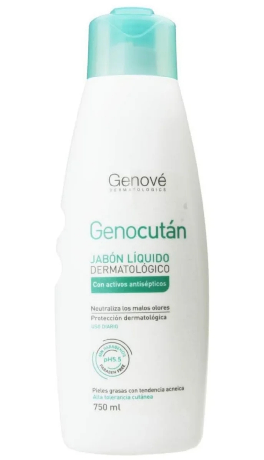 Jabón antiséptico piel sensible 750 ml