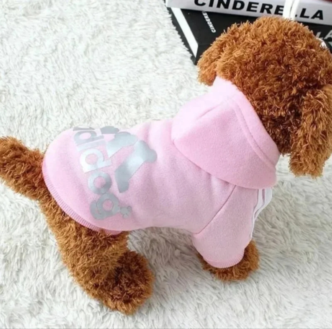 Sudadera Adidog con Capucha de Franela Premium