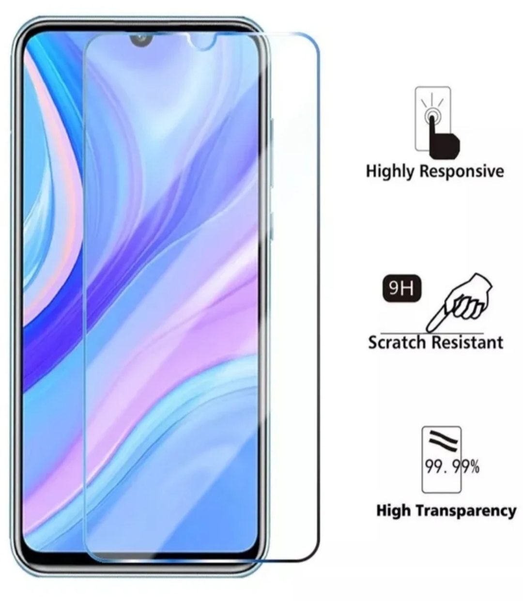 Protector Cristal Templado Huawei P30 Lite