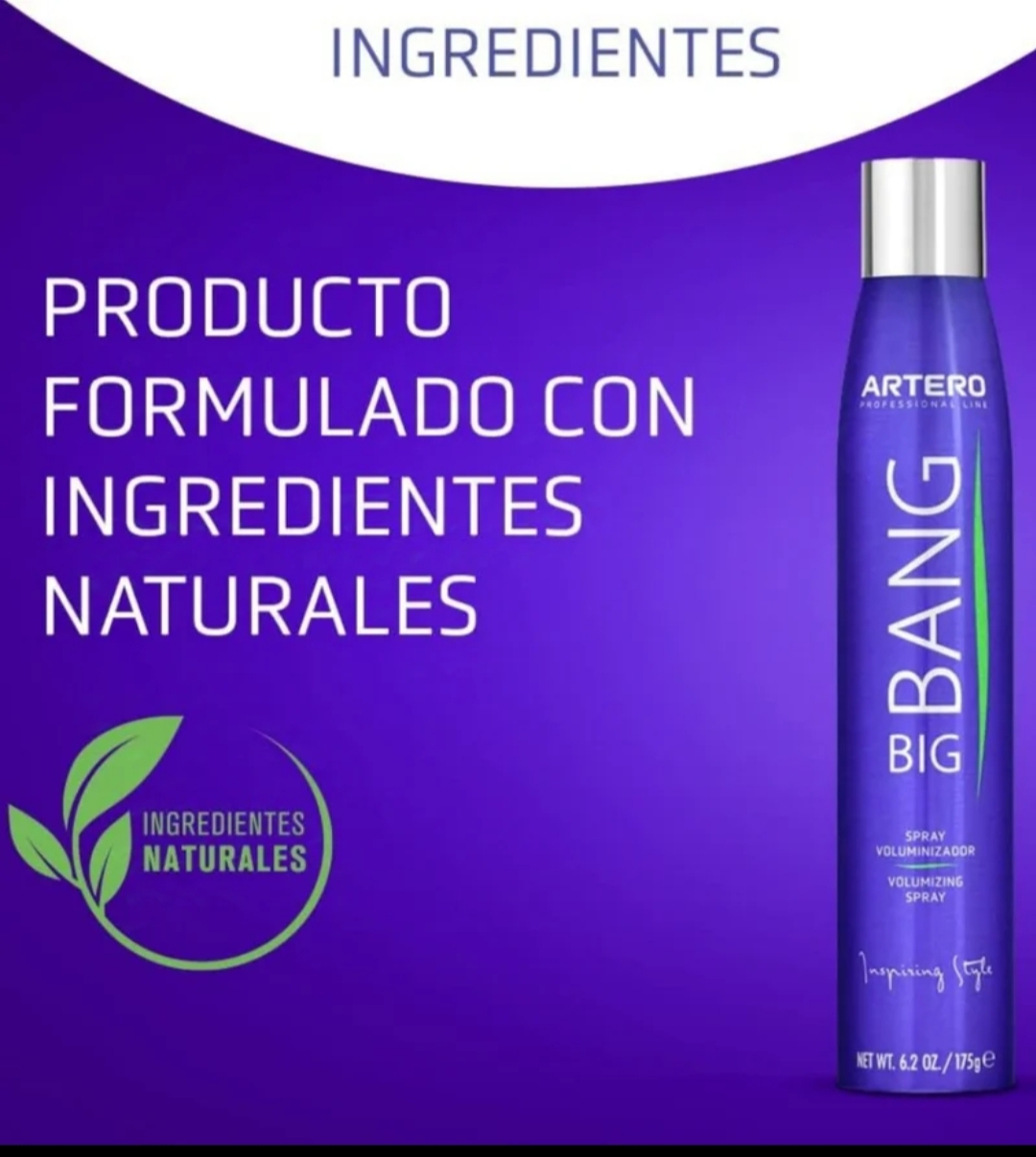 Spray Volumen Profesional Artero Big Bang 300ml