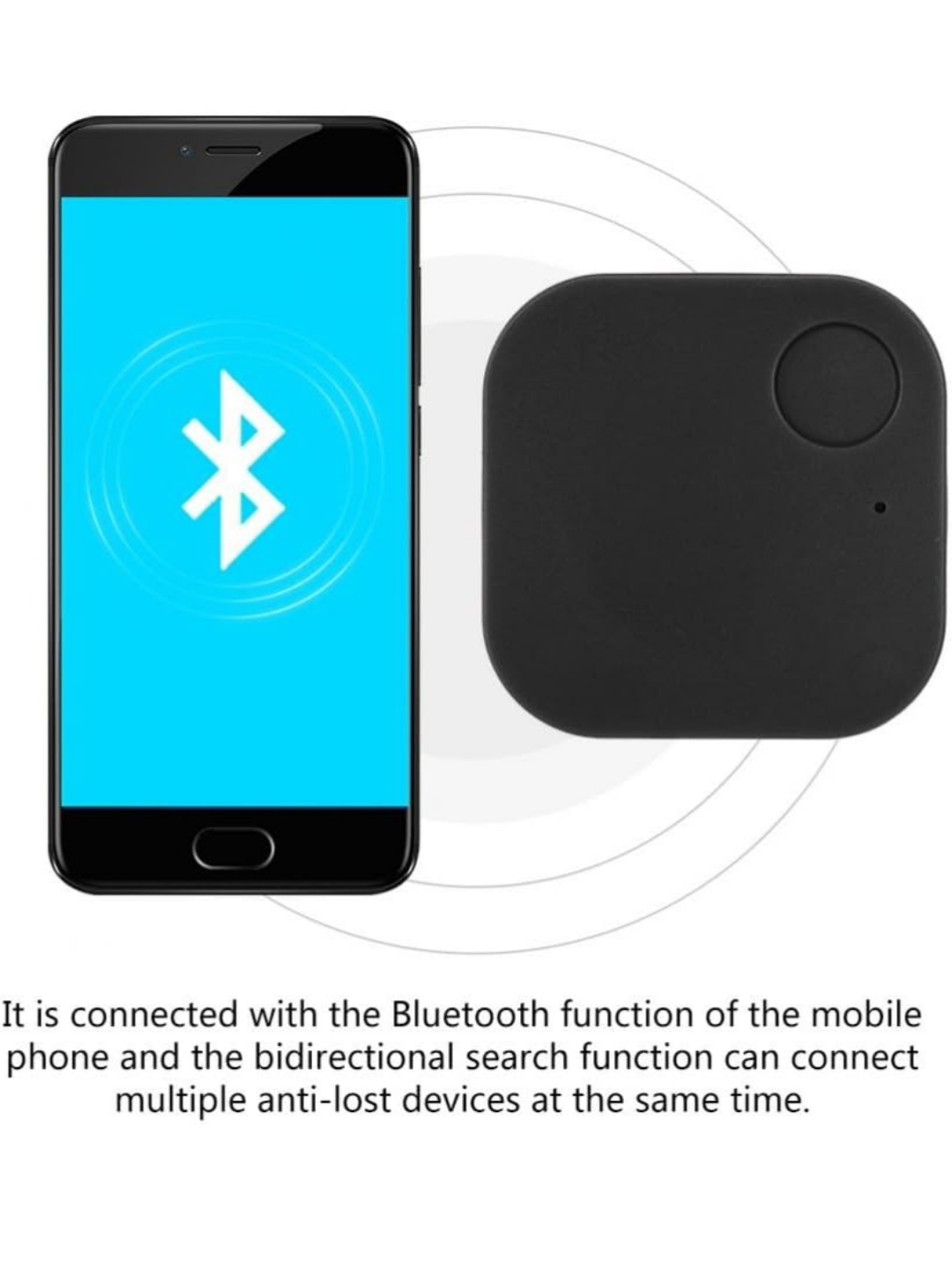 Localizador Bluetooth Anti-Pérdidas 38 × 38 mm