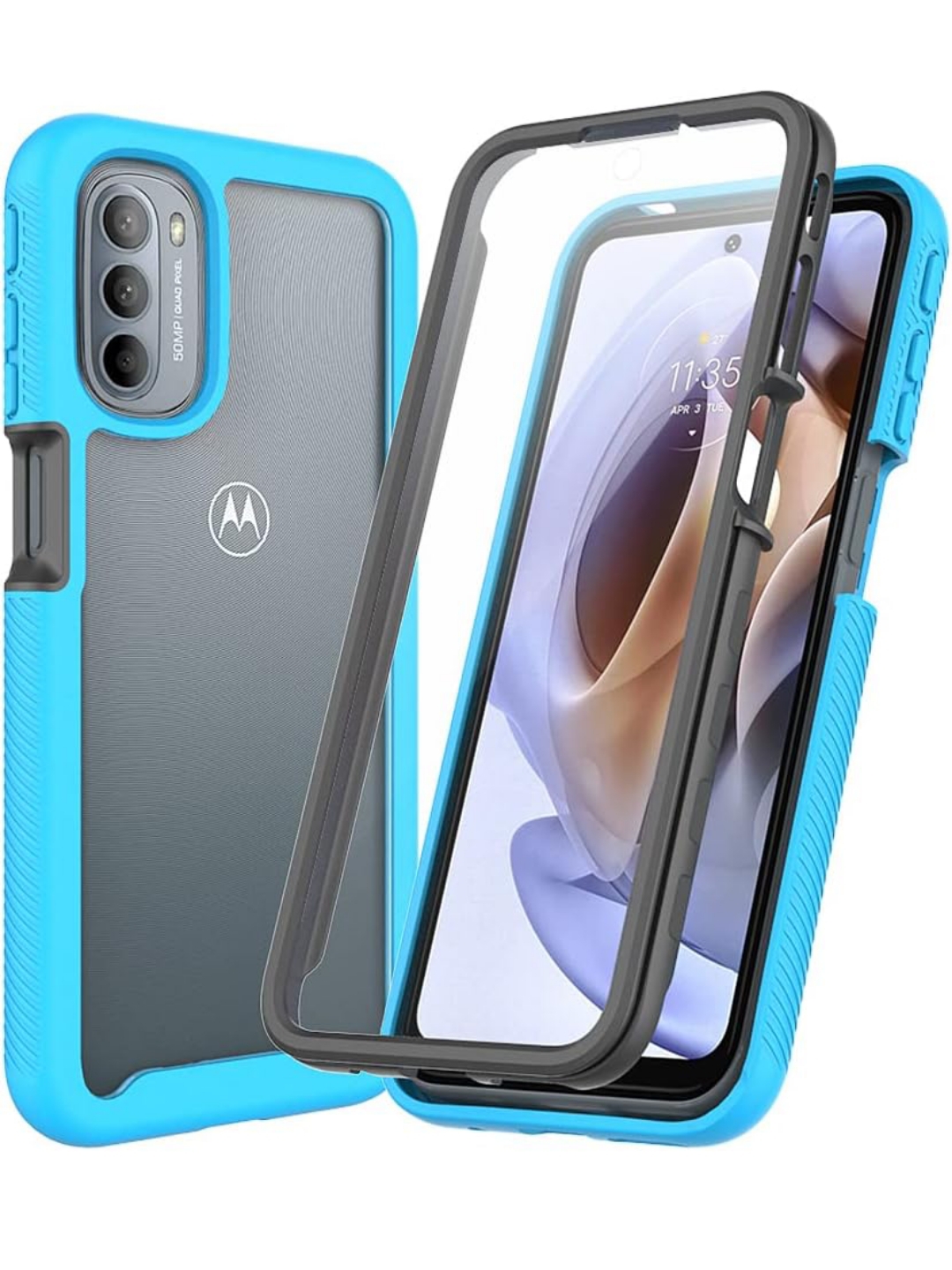 Carcasa 360º TPU Doble Protección Moto G31/G41