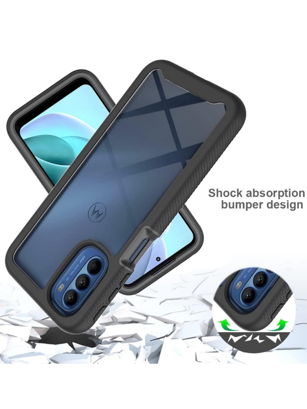 Carcasa 360º TPU Doble Protección Moto G31/G41