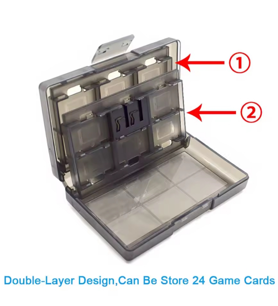 Estuche 24 Cartuchos Nintendo Switch