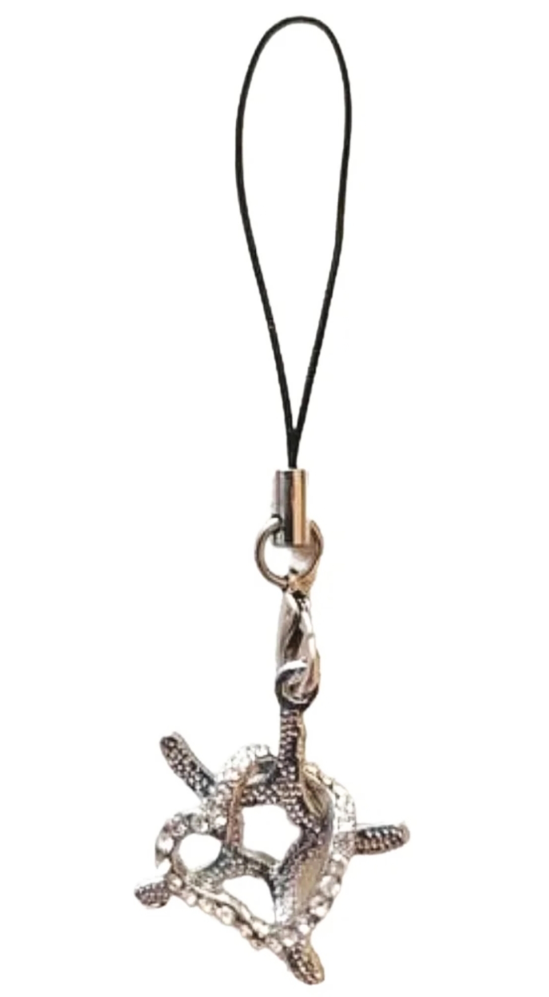 Colgante Estrella Corazón Plata Elegante